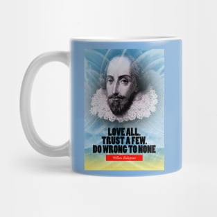 William Shakespeare Inspiration Quote Mug